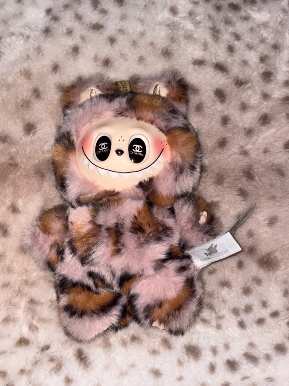 Lafufu Fashion Pink Leopard Print